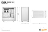 be quiet! PURE BASE 501 Airflow Window White Midi Tower PC Case White | Liquid Cooling Support