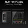 Corsair AIR 5400 LX-R RGB iCUE LINK Midi Tower Black