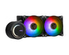 MSI MAG CORELIQUID E240 AIO Liquid Cooler | 240mm 3000 RPM 75.04 CFM PWM RGB Black