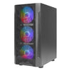 Antec NX260 ARGB Midi Tower PC Case Black | Liquid Cooling Support
