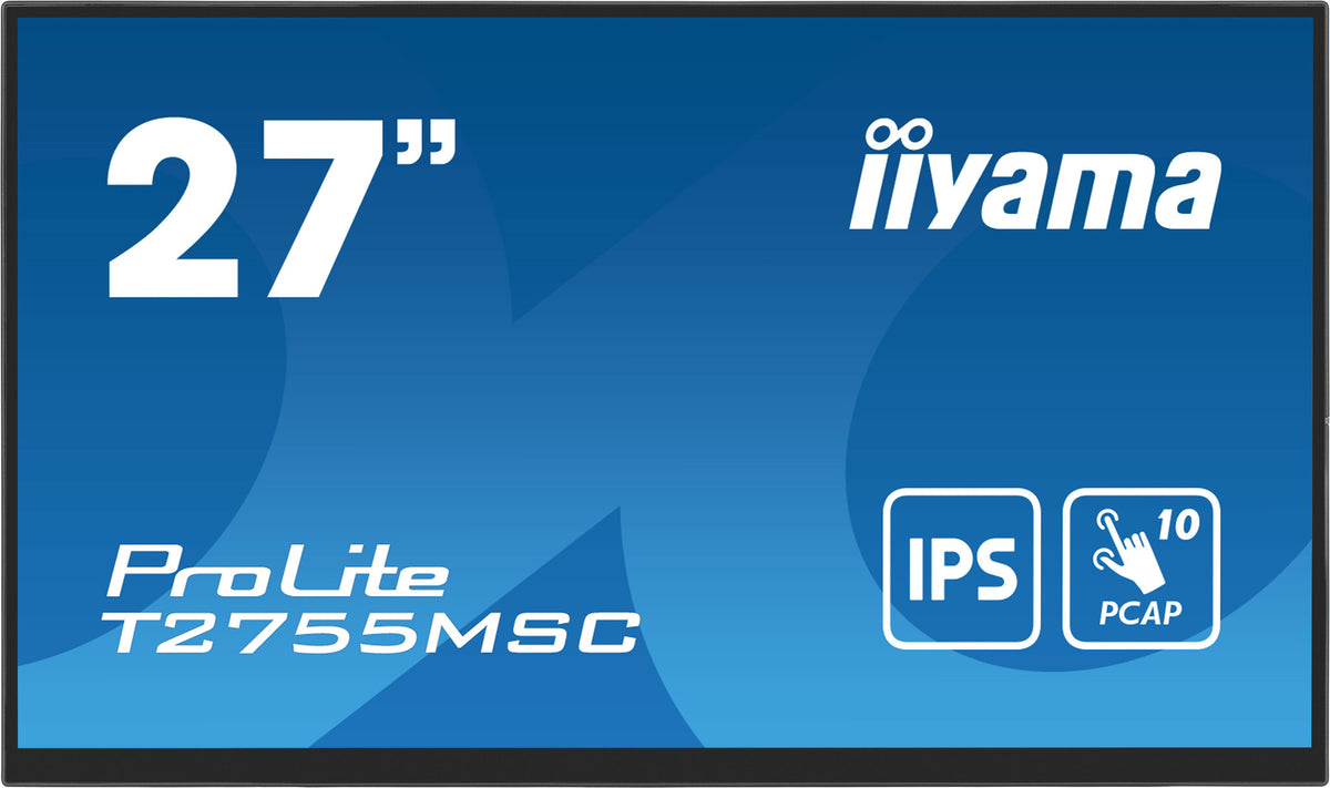 iiyama ProLite T2755MSC-B1 27" Full HD Monitor | 1920 x 1080 60Hz HDMI DP