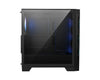 MSI MAG FORGE 320R AIRFLOW ARGB Micro Tower PC Case Black, Transparent