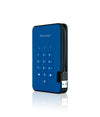 iStorage diskAshur2 1 TB Encrypted External HDD | USB 3.2  Blue