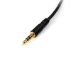 StarTech 10 ft Slim 3.5mm Stereo Audio Cable - M/M