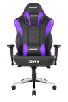 AKRacing Masters Series Max Gaming armchair Upholstered padded seat Black, Violet