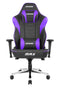 AKRacing Masters Series Max Gaming armchair Upholstered padded seat Black, Violet