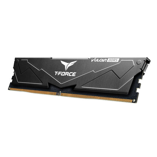Team Group T-Force Vulcan 32 GB (2x16 GB) DDR5 6000 MHz Memory Kit | CL38, XMP, Heatsink