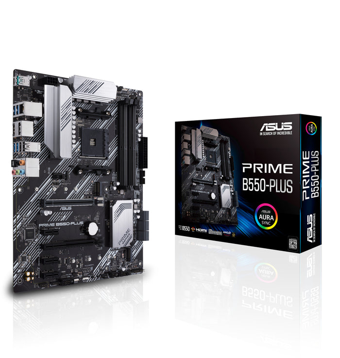 ASUS PRIME B550-PLUS ATX Motherboard | AM4 | 4x DDR4 Slots