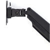 StarTech.com Desk Mount Monitor Arm - Heavy Duty Ergonomic VESA Monitor Arm - Single 9kg Display - Full Motion, Height Adjustable, Articulating - Aluminum - C-Clamp/Grommet- Black