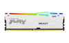 Kingston FURY Renegade White 32 GB (2x16 GB) DDR5 3000 MHz Memory Kit | CL30, Heatsink, ARGB