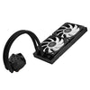 Silverstone VIDA 240 SLIM Computer case Liquid cooling kit 12 cm Black