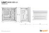 be quiet! LIGHT BASE 600 LX White ARGB Midi Tower PC Case White | Liquid Cooling Support