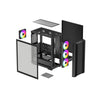 DeepCool CC560 ARGB V2 Midi Tower PC Case Black | Liquid Cooling Support