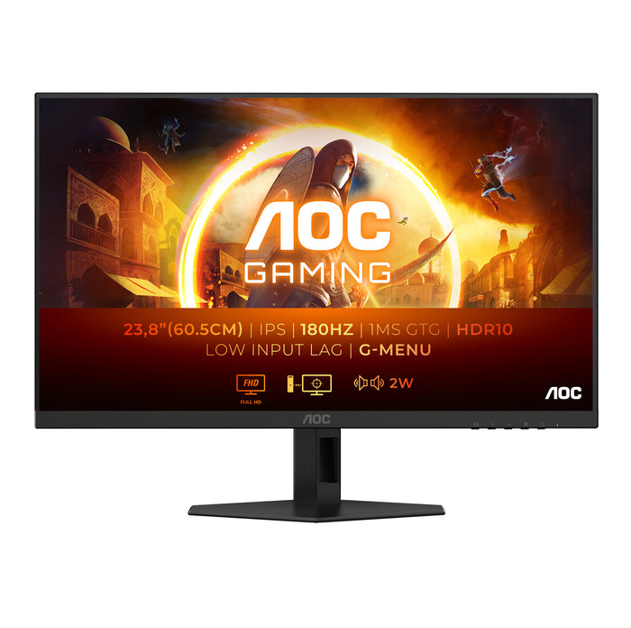AOC 24G4XE 24" Full HD Gaming Monitor | 1920 x 1080 180Hz 1ms HDMI DP