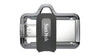 SanDisk Ultra Dual m3.0 USB flash drive 32 GB USB Type-A / Micro-USB 3.2 Gen 1 (3.1 Gen 1) Black, Silver, Transparent
