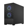Fractal Design Pop Mini Air RGB Mini Tower PC Case Black | Liquid Cooling Support