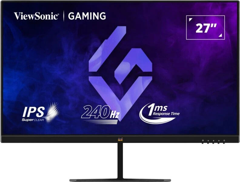 Viewsonic VX Series VX2779A-HD-PRO 27" Full HD Gaming Monitor | 1920 x 1080 240Hz 1ms HDMI DP