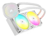 Corsair NAUTILUS 240 RS ARGB Liquid AIO Liquid Cooler | 240mm 2100 RPM 74.37 CFM PWM RGB White