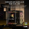 Corsair AIR 5400 LX-R RGB iCUE LINK Midi Tower Black