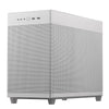 ASUS Prime AP201 MicroATX Mini Tower PC Case White | Liquid Cooling Support
