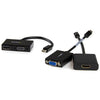StarTech Travel A/V Adapter: 2-in-1 Mini DisplayPort to HDMI or VGA Converter
