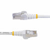 StarTech.com 5m White CAT8 Ethernet Cable, Snagless RJ45, 25G/40G, 2000MHz, 100W PoE++, S/FTP, 26AWG Pure Bare Copper Wire, LSZH, Shielded Network Patch Cord w/Strain Reliefs, Fluke Channel Tested