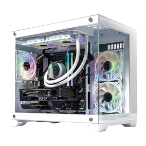 GTR Gaming PC | Intel i9-12900KF | RTX 5070 Ti 16GB | 32GB DDR5 RAM | 1TB NVMe SSD | 750W 80+ Gold PSU | ARGB Case | WiFi | Windows 11 -  White