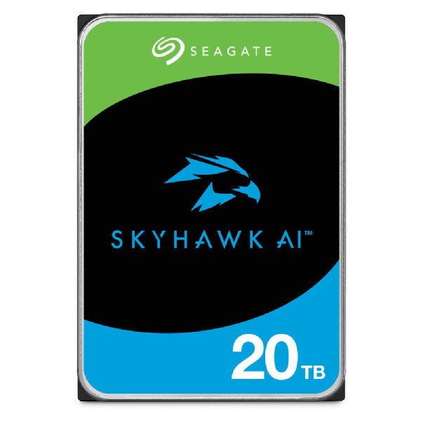 Seagate SkyHawk AI 20 TB 20 TB 3.5" 7200 RPM Surveillance System HDD | Serial ATA III