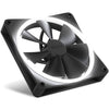 NZXT F140 RGB Case Fan | 140mm 1800 RPM 24.85 CFM RGB Fluid Dynamic Bearing (FDB) Black