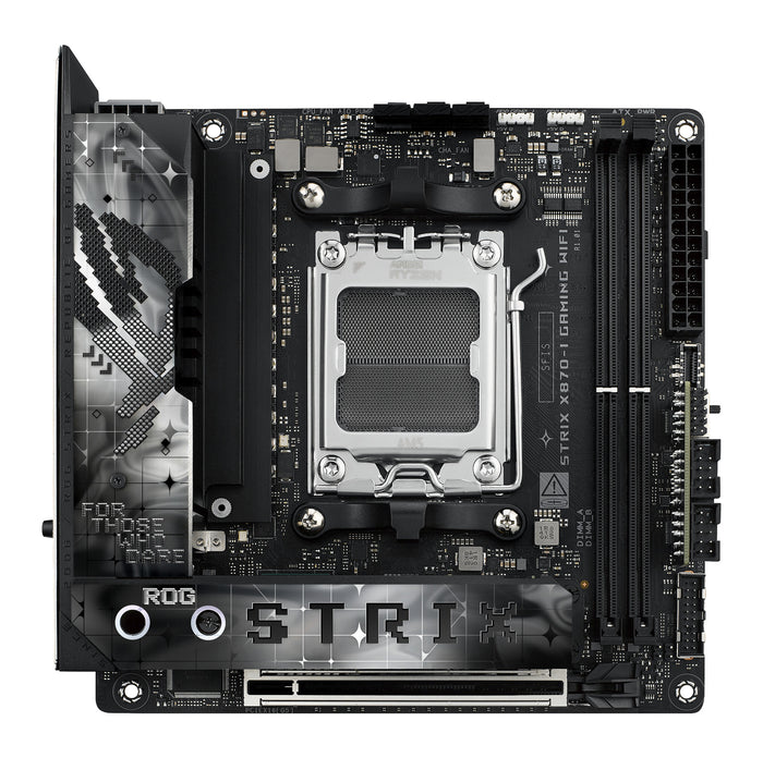 ASUS ROG STRIX X870-I GAMING WIFI Mini-ITX Motherboard | AM5 | 2x DDR5 Slots | Wi-Fi 7
