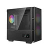 DeepCool CH360 DIGITAL ARGB Micro Tower PC Case Black | Liquid Cooling Support