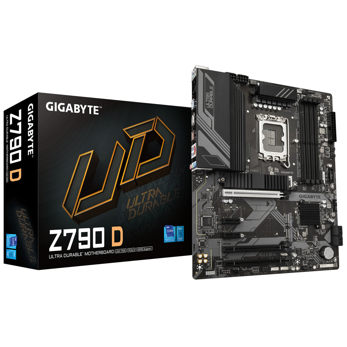 Gigabyte Z790 D ATX Intel Motherboard | LGA1700 Socket - 4 x DDR5 Memory Slots