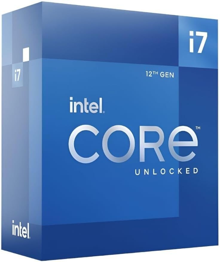 Intel i7-12700K Processor | 12C/20T 3.6/4.9 GHz LGA1700 No Graphics 125 W Base Power | No Cooler