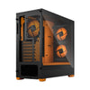 Fractal Design Pop Air RGB Tower PC Case Black, Orange | Liquid Cooling Support