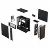 Fractal Design FD-C-NOR1X-01 Midi Tower PC Case Black, Charcoal | Liquid Cooling Support