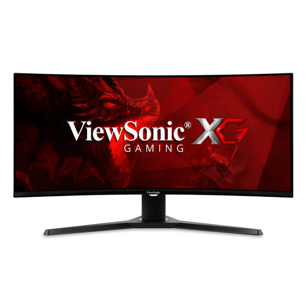 Viewsonic VX Series VX3418-2KPC 34" Wide Quad HD Curved Gaming Monitor | 3440 x 1440 144Hz 1ms HDMI DP