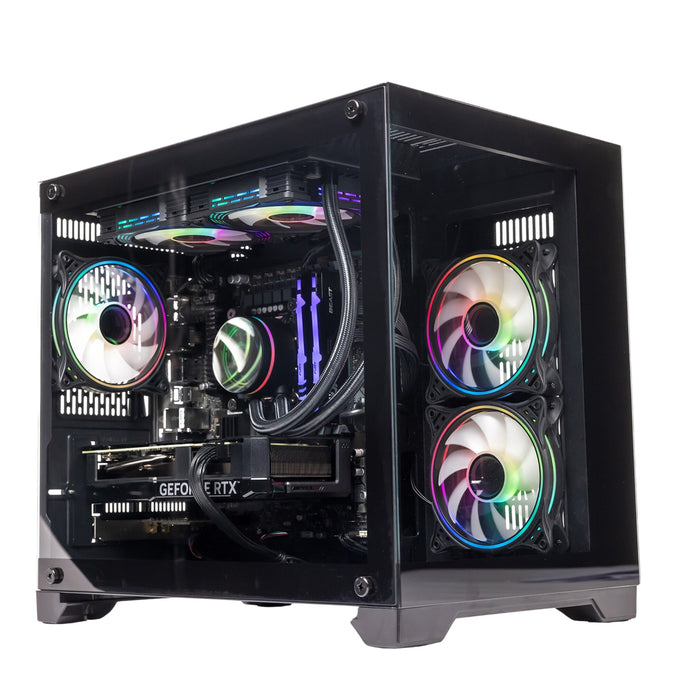 GTR Gaming PC | Intel Core i9-12900KF | RTX 5080 16GB | 32GB DDR5 5600MHz | 1TB NVMe SSD | 750W 80+ Gold PSU | AIO Cooling | ARGB Case | Windows 11 Home | Wi-Fi
