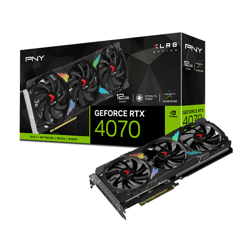 PNY VCG407012TFXXPB1 graphics card NVIDIA GeForce RTX 4070 12 GB GDDR6X