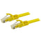 StarTech 15m CAT6 Ethernet Cable - Yellow CAT 6 Gigabit Ethernet Wire -650MHz 100W PoE RJ45 UTP Network/Patch Cord Snagless w/Strain Relief Fluke Tested/Wiring is UL Certified/TIA