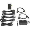 StarTech.com 4 Port USB C Hub 10Gbps - Metal Industrial USB-C Hub - 2x USB-C & 2x USB-A - ESD Surge Protection - USB-C or USB-A Host - Self-Powered Mountable USB 3.2 Gen 2 Type-C Hub