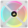 Corsair iCUE LINK QX140 Case Fan | 140mm 2000 RPM 82.5 CFM PWM RGB White