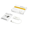 StarTech.com USB 3.0 to Gigabit Ethernet Adapter NIC w/ USB Port - White