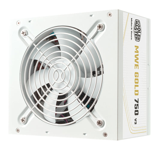 Cooler Master MWE Gold 750 V3 ATX 3.1 White Edition Non-Modular power supply unit 750 W 24-pin ATX
