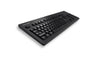 CHERRY G80-3000 BLACK SWITCH, Keyboard, Corded, Black, USB/PS2 (QWERTY - UK) Mechanical Keyboard | Wired, QWERTY, Black