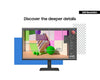 Samsung ViewFinity LS27D800UAU 27" Quad HD Monitor | 3840 x 2160 60Hz HDMI DP