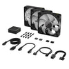 Corsair iCUE LINK RX120 RGB Case Fan | 120mm 2100 RPM 73.5 CFM PWM RGB Magnetic levitation bearing Black