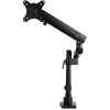 StarTech Desk Mount Monitor Arm with 2x USB 3.0 ports - Pole Mount Full Motion Single Arm Monitor Mount for up to 34" VESA Display - Ergonomic Articulating Arm - Desk Clamp/Grommet