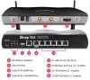 Draytek Vigor 2927ax wireless router Gigabit Ethernet Dual-band (2.4 GHz / 5 GHz) Black