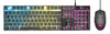 Trust GXT 838 Azor Mechanical Gaming Keyboard | Wired, QWERTY, Full-size (100%), Black, Backlit, Mouse Included