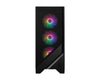 MSI MAG FORGE 120A AIRFLOW Midi Tower PC Case Black, Transparent | Liquid Cooling Support
